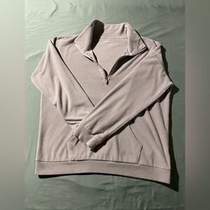 Marc New York Men's Soft Gray Zip-Up Sweater